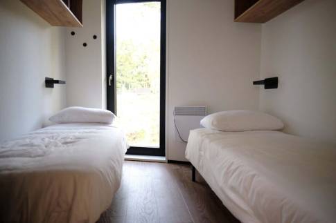 The Slaapkamer of Type Circle lodge 10 - nr. 47 in Roompot Gulpen