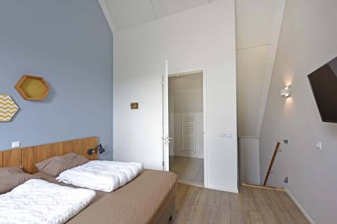 The Slaapkamer of nr. 015 - type 2C in Landal De Reeuwijkse Plassen