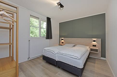 The Slaapkamer 1 of nr. 042 - type Bungalow 4C in Landal De Peel