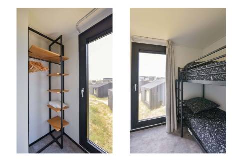 The Slaapkamer 3 of nr. 051 - type Kennemer Lodge 6 XL in Landal Zandvoort