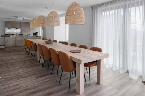 The Eetkamer of Type Familievilla 16 - nr. 2 in Landal Park Veerse Kreek