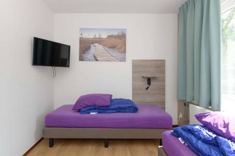 The Slaapkamer 2 of Type Comfort Villa 12 - nr. 185-186 in Resort Arcen