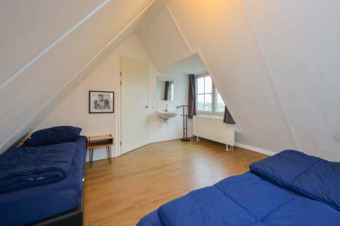 The Slaapkamer 2 of Type Waterland - nr. 614 in Resort De Rijp
