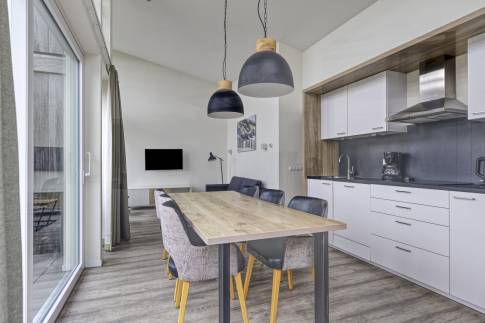 The Keuken of nr. 65 - type Bungalow 6A in Landal Beach Resort en Water Village