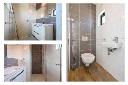 The Badkamer of Type Sea House Family - nr. 38 in Landal Bloemendaal aan Zee