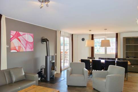 The Woonkamer of Type Astoria 8 - nr. 151 in Eifelpark Kronenburger See