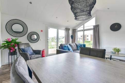 The Woonkamer of Type Chalet - nr. 226 in Vakantiepark Aan De Maas