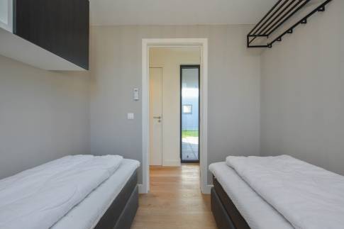 The Slaapkamer 1 of Type De Zeebries - nr. 8 in Vakantiepark De Zeeuwse Parel
