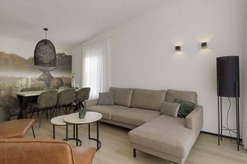 The Woonkamer of Type Forest Cabin Kids 6 - nr. 118 in Vakantiepark Schaijk