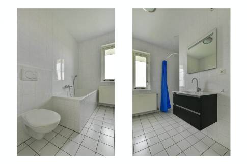 The Badkamer of Type 6D3 - nr. 529 in Landal Esonstad