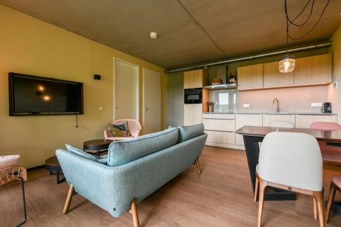 The Woonkamer of Type Hillside Comfort 4 - nr. 143 in Landal Gulpen