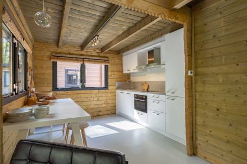The Keuken of nr. 013 - type Bungalow 6P  in Residence Bosch-Rijck