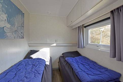 The Slaapkamer 2 of Type Buitenverblijf Wellness 4 - nr. 347 in Resort Arcen