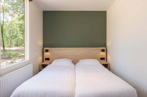 The Slaapkamer 1 of Type Bungalow 4 - nr. 72 in Landal De Peel