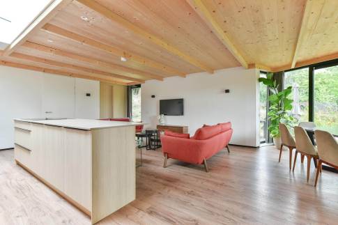 The Woonkamer of Type Circle Lodge 10 - nr. 49 in Roompot Gulpen