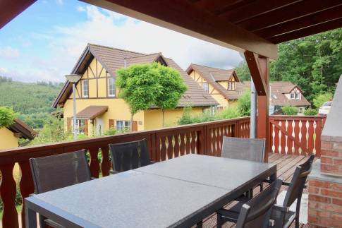 The Balkon of Type Linda 6 - nr. 143 in Eifelpark Kronenburger See