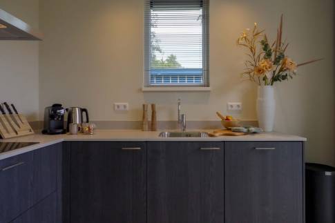 The Keuken of Type 2P Extra Luxe Wellness - 2ELW in Landal De Wielsche Dreef