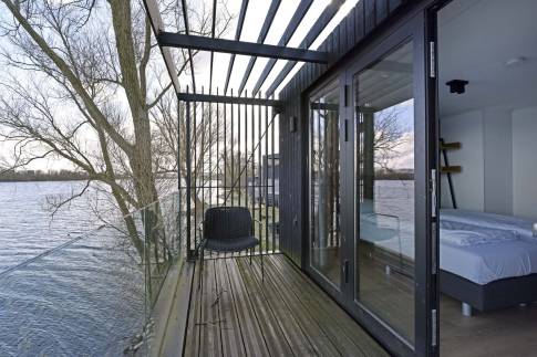 The Balkon of Type Sunset 6p - nr. 12 in Lakeside Resort Brielle