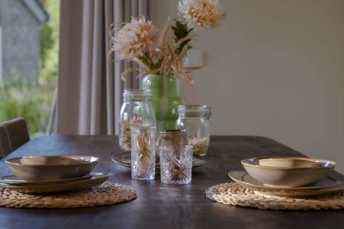 The Eetkamer of Type 6P Luxe - 6L in Landal De Wielsche Dreef