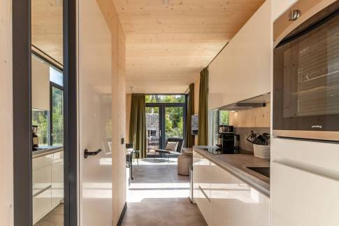 The Keuken of Type A Luxe - nr. C06 in UplandParcs Sauerland