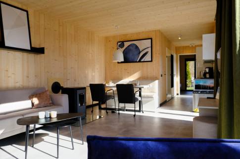The Woonkamer of Type A Wellness - nr. H05 in UplandParcs Sauerland