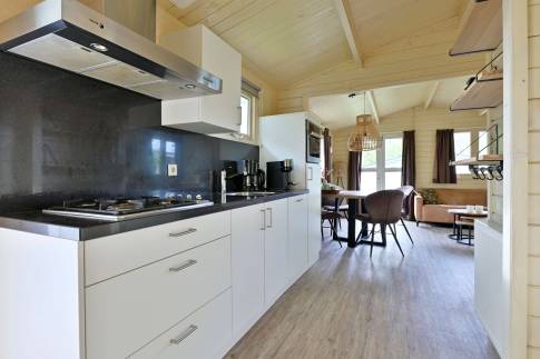 The Keuken of Type Buitenverblijf Wellness 4 - nr. 314 in Resort Arcen
