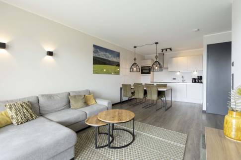 The Woonkamer of Type Appartement - nr. C2 in Astenblick Apartments