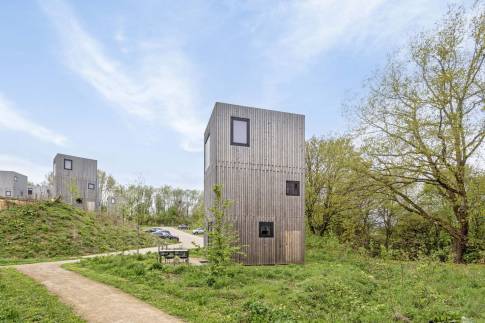 The Buiten of Type Hilltop Lodge 4 - nr. 116 in Landal Gulpen