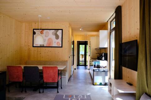 The Woonkamer of Type A Kindvriendelijk - nr. A09 in UplandParcs Sauerland