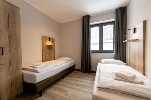 The Slaapkamer 3 of Type Appartement - nr. D1 in Astenblick Apartments