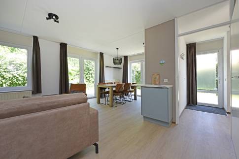 The Woonkamer of nr. 104 - type Comfort Villa 6 in Resort Arcen