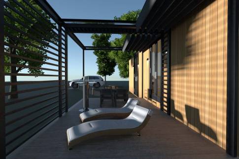 The Terras of Type Markiezin - 2ELW in Landal Landgoed Bourtange