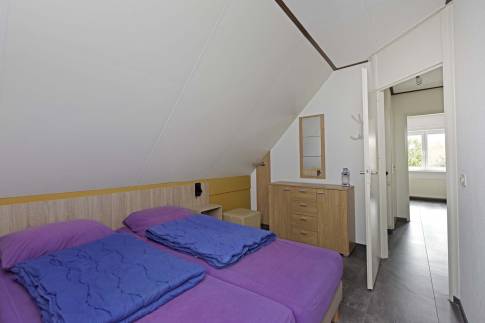 The Slaapkamer 2 of Type Comfort Villa 6 - nr. 155 in Resort Arcen