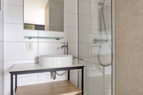 The Badkamer 2 of Type Hilltop Lodge 4 - nr. 116 in Landal Gulpen