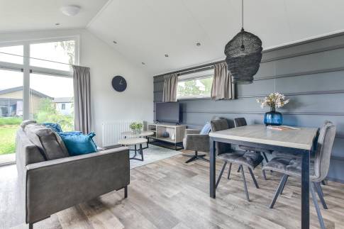 The Woonkamer of Type Chalet - nr. 226 in Vakantiepark Aan De Maas