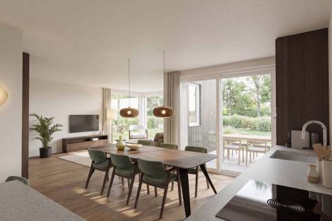 The Eetkamer of Type Villa Bosstaete - 6ELW in Landal Resort Bergervenne