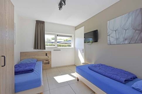 The Slaapkamer 2 of Type Luxe Villa 4 - nr. 275 in Resort Arcen