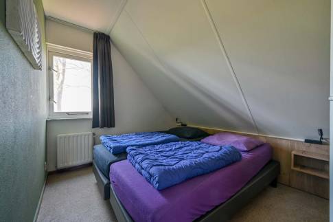 The Slaapkamer 3 of Type Comfort Villa 4 - nr. 2 in Resort Arcen