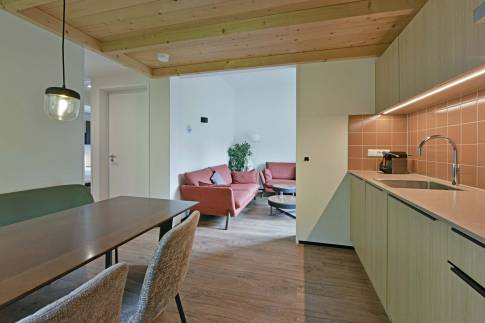 The Keuken of Type Green Valley 6 - nr. 52 in Roompot Gulpen