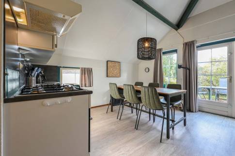 The Woonkamer of Type Gelderse Hoevewoning 6 - nr. 216 in Veluwse Hoevegaerde