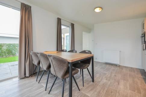 The Eetkamer of Type Chalet - nr. 1G in Chaletpark Hart van Zeeland