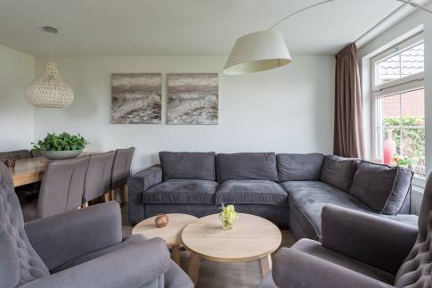 The Woonkamer of Type Schermer - nr. 174 in Resort De Rijp