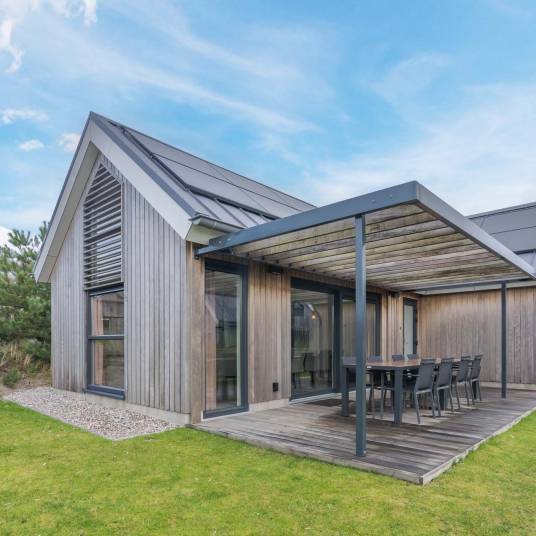 The Buiten of Type Strandlodge 8 - nr. 36 in Vakantiepark Boomhiemke