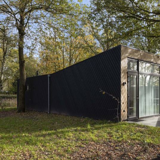 The Buiten of Type Forest Cabin 4 - nr. 130 in Vakantiepark Schaijk