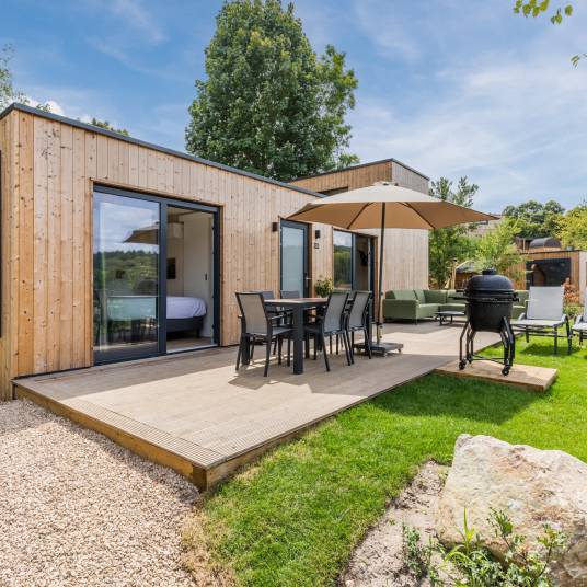 The Buiten of Type Bellevue Loft Outdoor - 4-6BE2 in Landal Namur Nature