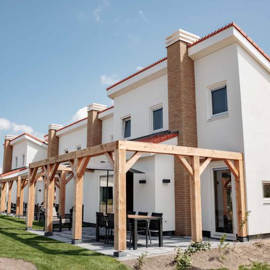 The Buiten of Type Bungalow 6B - nr. 11 in Duinresort Dunimar