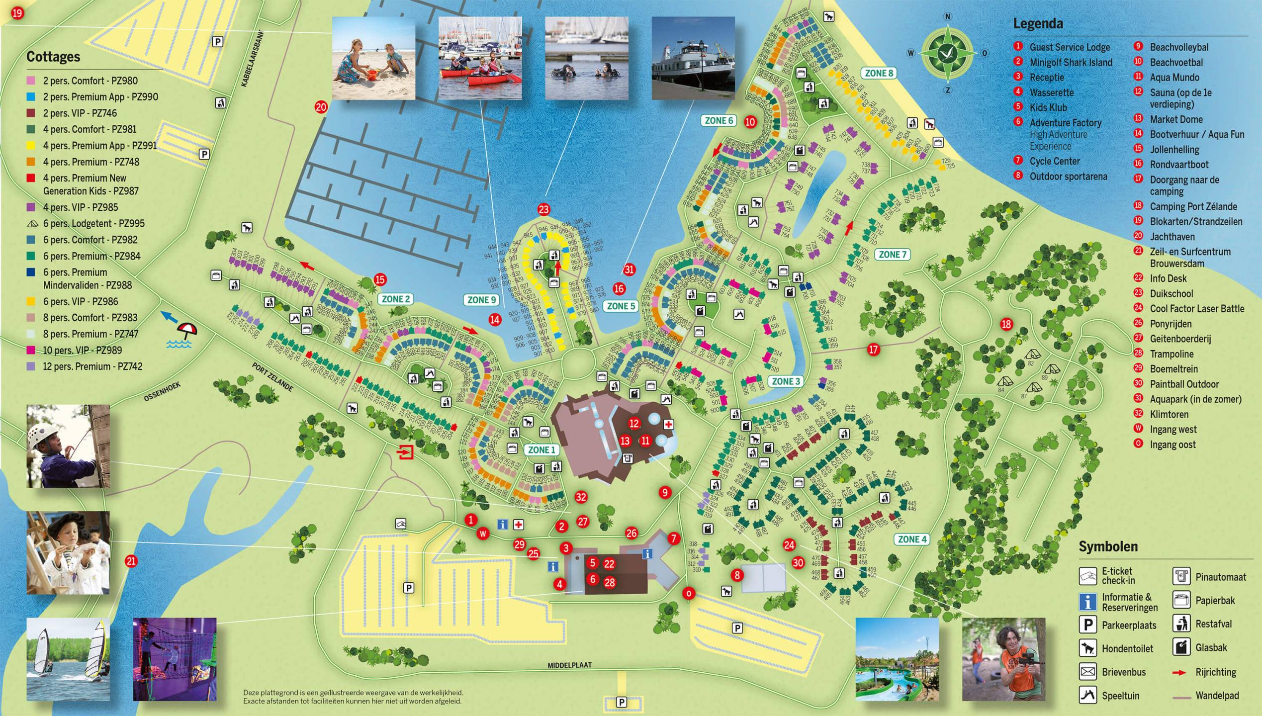 Type VIP 4 nr. 734, Center Parcs Port Zélande Vakantiemakelaar Type VIP 4 nr. 734, Center Parcs Port Zélande Vakantiemakelaar